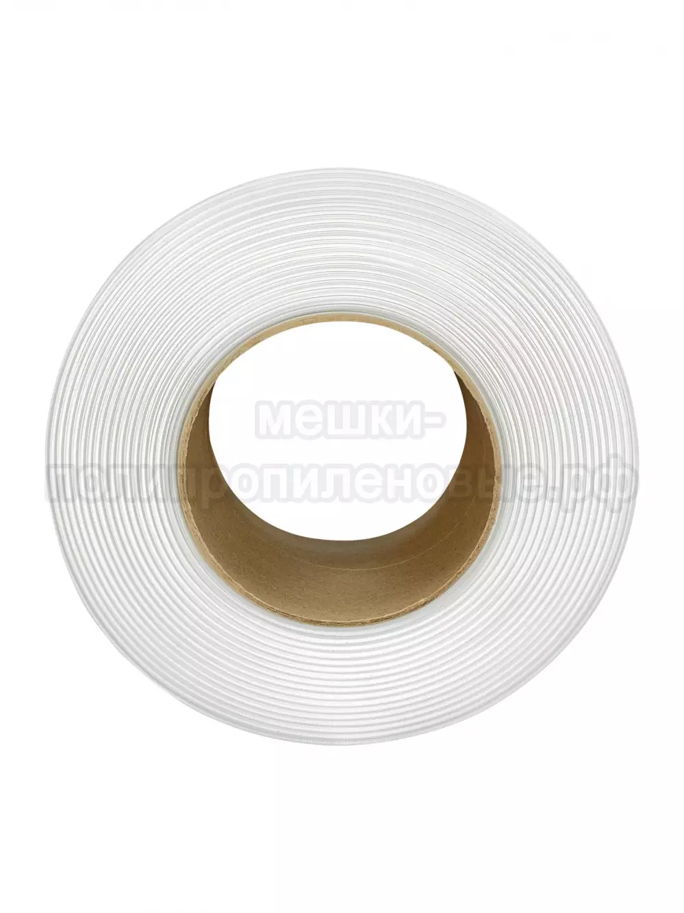 Стреппинг лента 15 х 1 мм х 1200 м, белая, 320 кгс, упаковочная, полипропиленовая